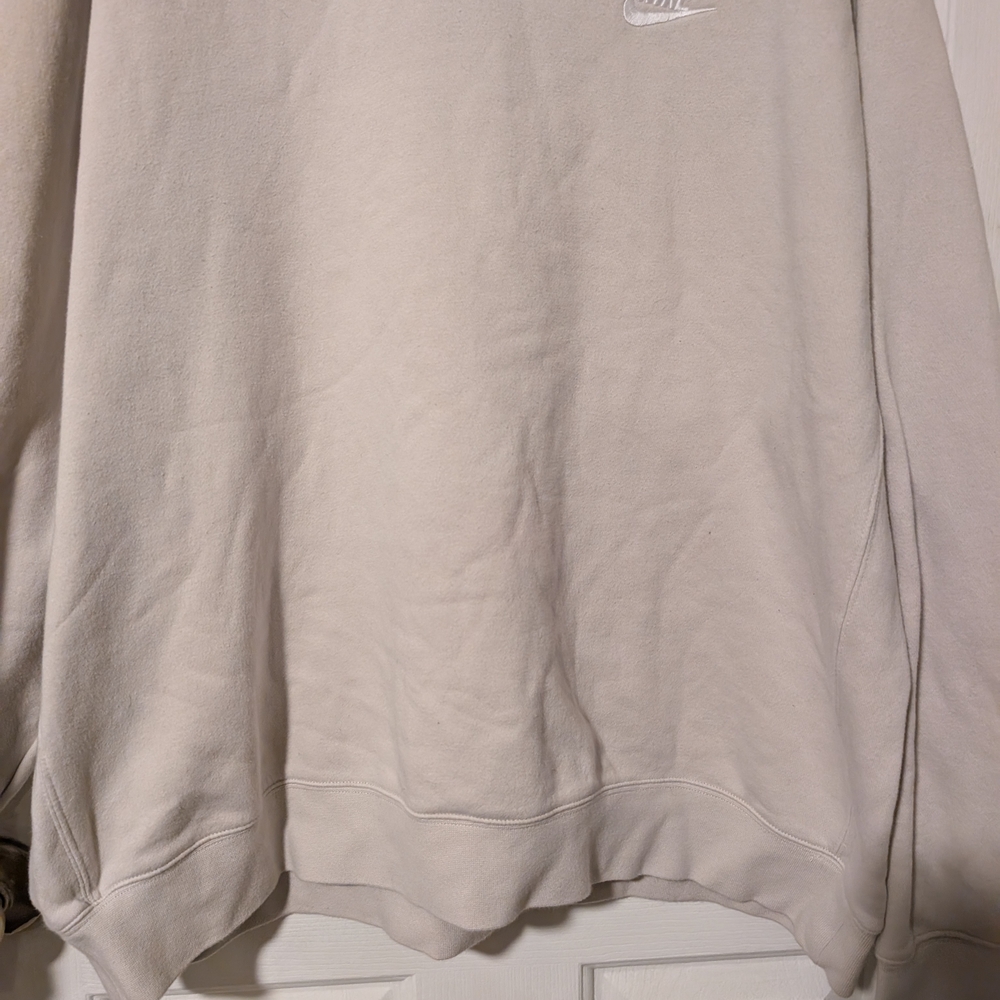 Nike Cream Pullover Sweatshirt Sweater Size XXL - Picture 3 of 6